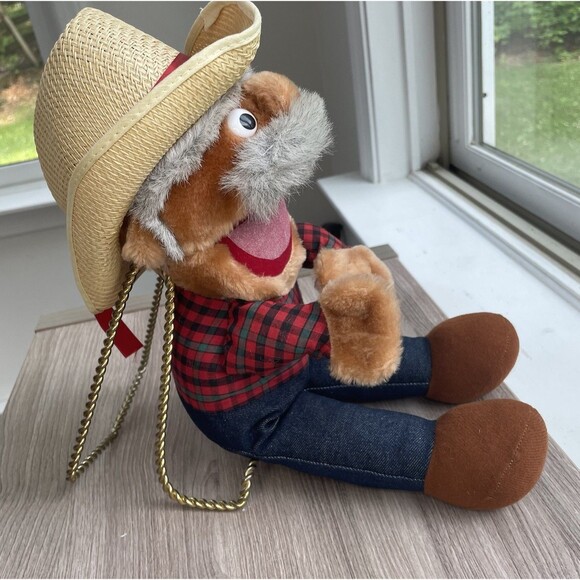 VINTAGE Shotgun Red Plush Doll Hee Haw TV Show Stuffed Animal 1985. - Picture 2 of 8